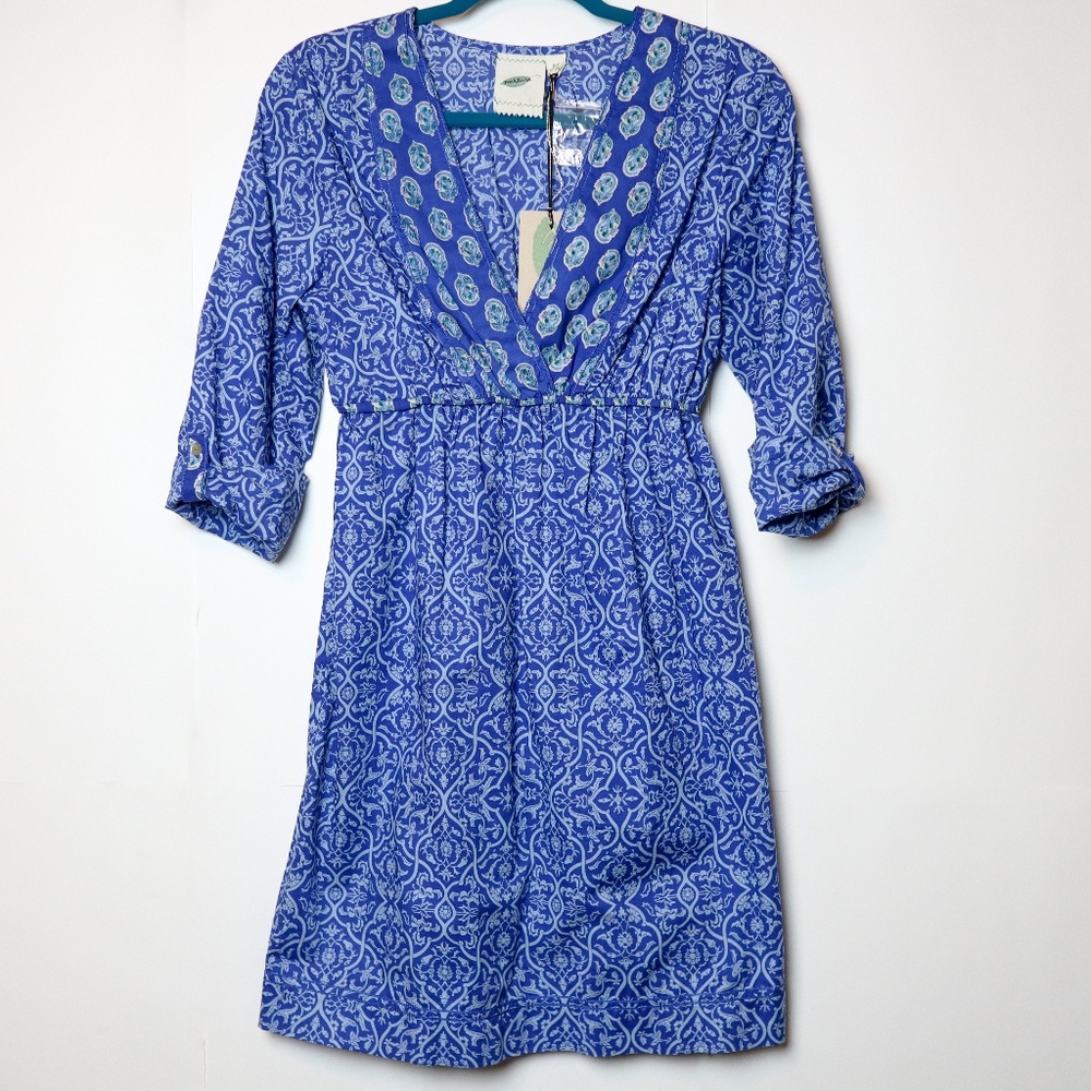 Nuture | NWT Tab Sleeve Santorini Dress